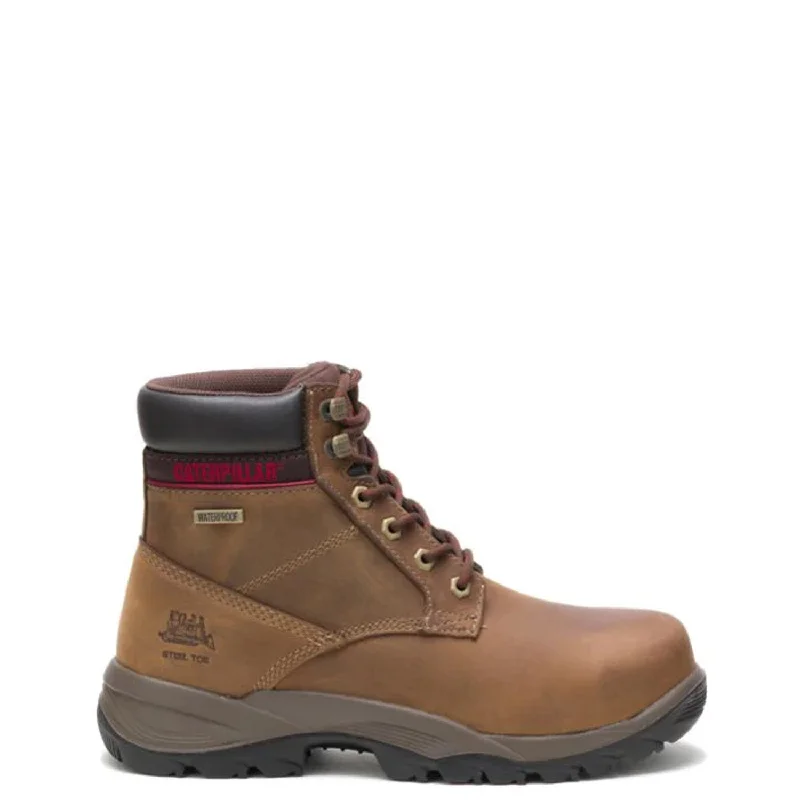 women's anti-static work bootsCAT Women's Dryverse 6" Steel Toe Work Boot
