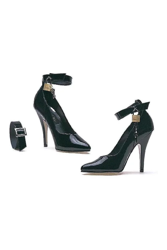 Women's satin - lined stiletto heel pumps for extra comfort8227 Pump  | Black  Patent