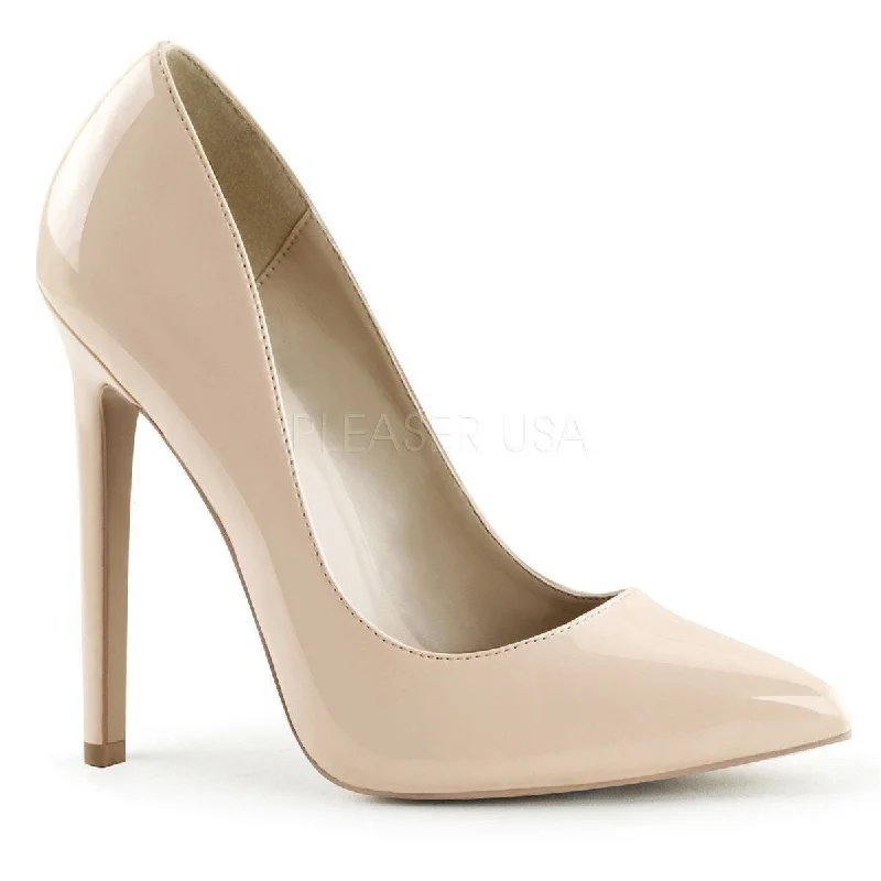 Women's arch - support stiletto heel pumps for better comfortSS-SEXY-20 Pump | Nude Patent Women's arch - support stiletto heel pumps for better comfortSS-SEXY-20 Pump | Nude Patent