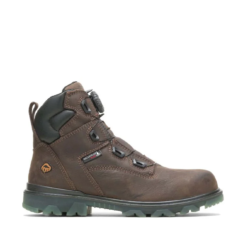 I-90 EPX® BOA® 6 Inch Carbon-Toe Waterproof Work Boot Brown