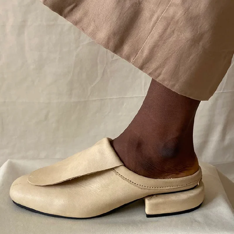 Women's mesh - paneled stiletto heel pumps for breathabilityKilla Cover Toe Mules