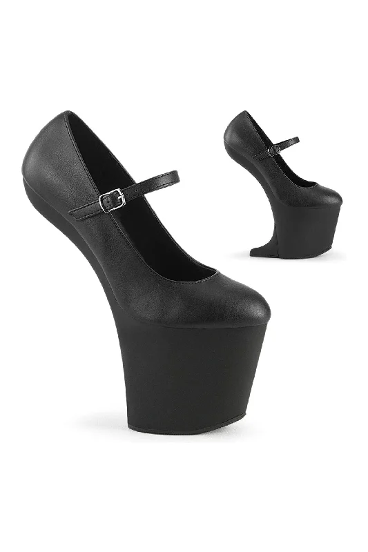 Women's peach stiletto heel pumps for a soft and feminine appealCRAZE-880 Black Faux Leather Pump Women's peach stiletto heel pumps for a soft and feminine appealCRAZE-880 Black Faux Leather Pump
