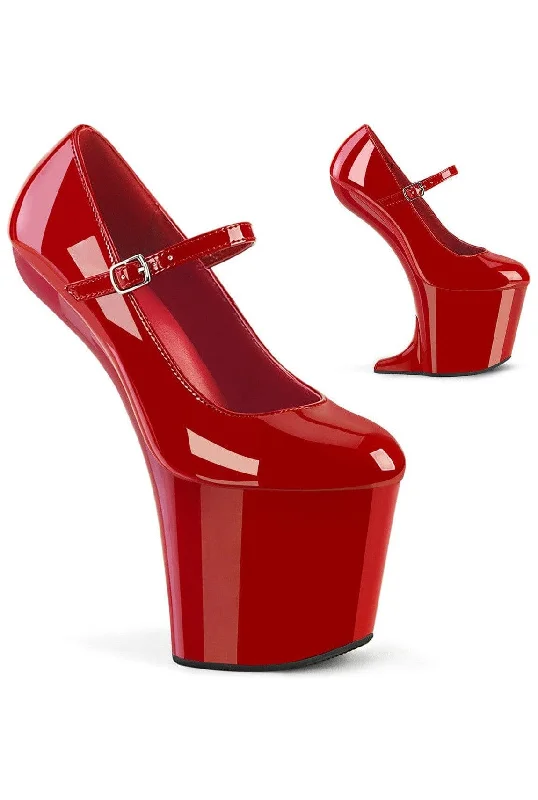 Women's red - carpet stiletto heel pumps for a glamorous eventCRAZE-880 Red Patent Pump Women's red - carpet stiletto heel pumps for a glamorous eventCRAZE-880 Red Patent Pump