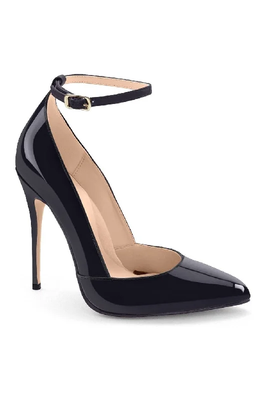 Women's teal stiletto heel pumps for a unique and modern lookSexy A-Line Ankle Strap Stiletto Pump Women's teal stiletto heel pumps for a unique and modern lookSexy A-Line Ankle Strap Stiletto Pump