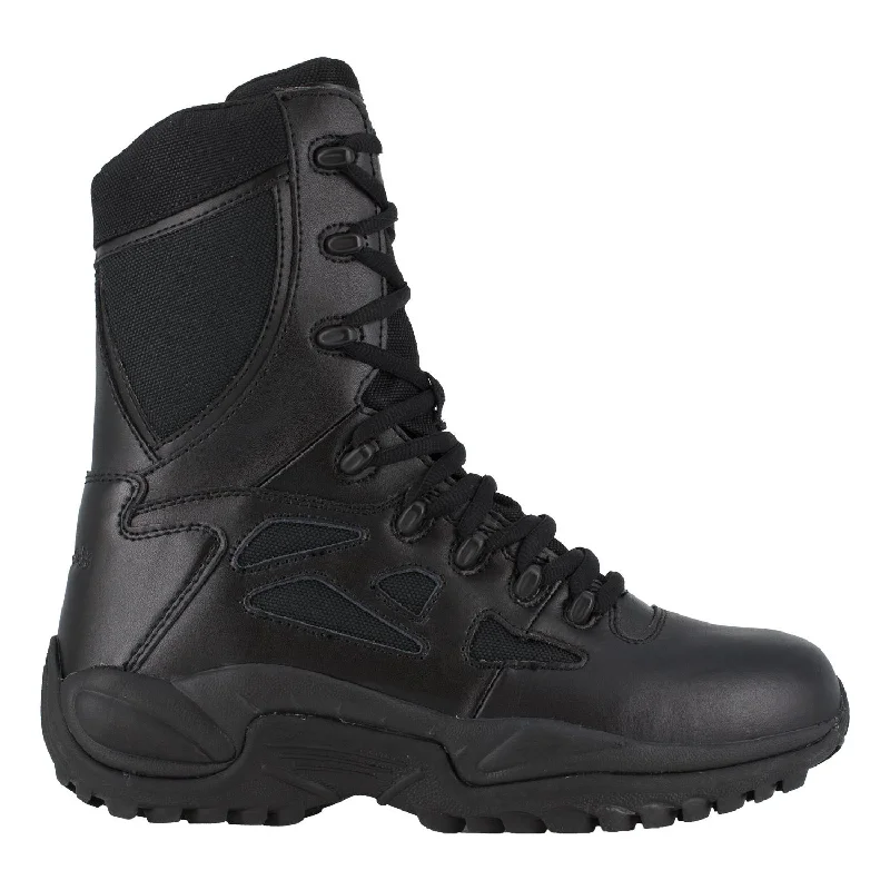 Rapid Response Rb 8 Inch Soft-Toe Side Zip Tactical Stealth Boot With Side Zipper