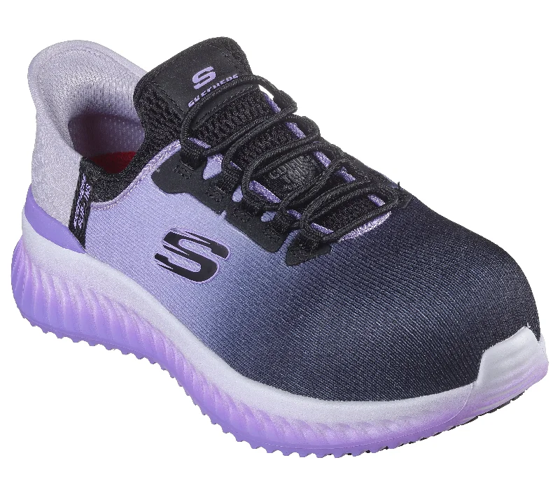 women's safety boots for weldingSKECHERS WOMEN'S BLK / PURPLE HANDS FREE SLIP-IN ATHLETIC women's safety boots for weldingSKECHERS WOMEN'S BLK / PURPLE HANDS FREE SLIP-IN ATHLETIC