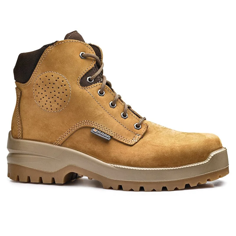 women's boots for factory workBase Camel Top S3 Safety Boots B0716