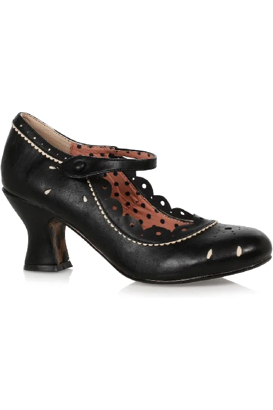 Women's hypoallergenic stiletto heel pumps for sensitive skinBettie Page Joyce Pump | Black Faux Leather Women's hypoallergenic stiletto heel pumps for sensitive skinBettie Page Joyce Pump | Black Faux Leather