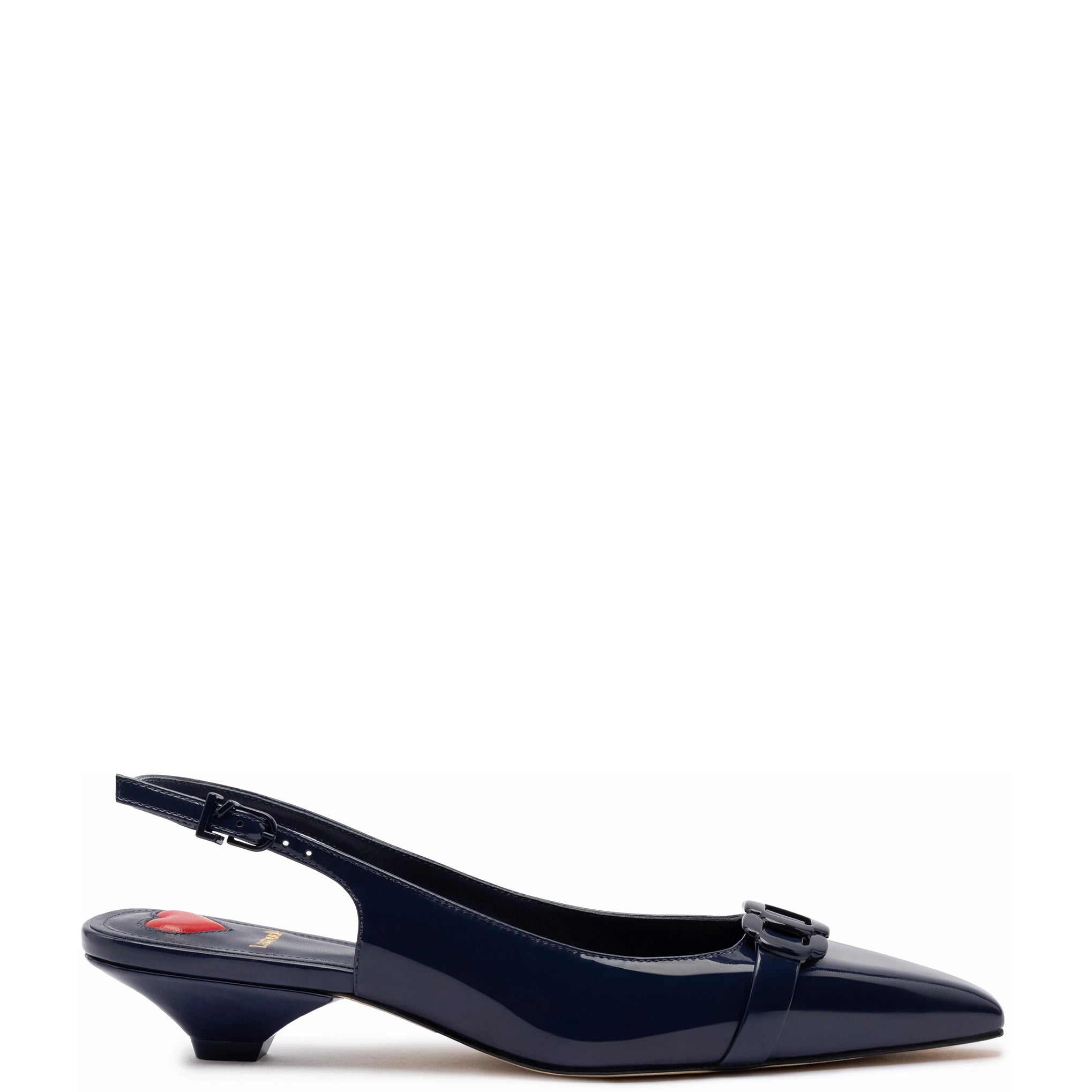 Women's water - resistant stiletto heel pumps for unexpected situationsFranca Pump In Navy Patent Leather Women's water - resistant stiletto heel pumps for unexpected situationsFranca Pump In Navy Patent Leather
