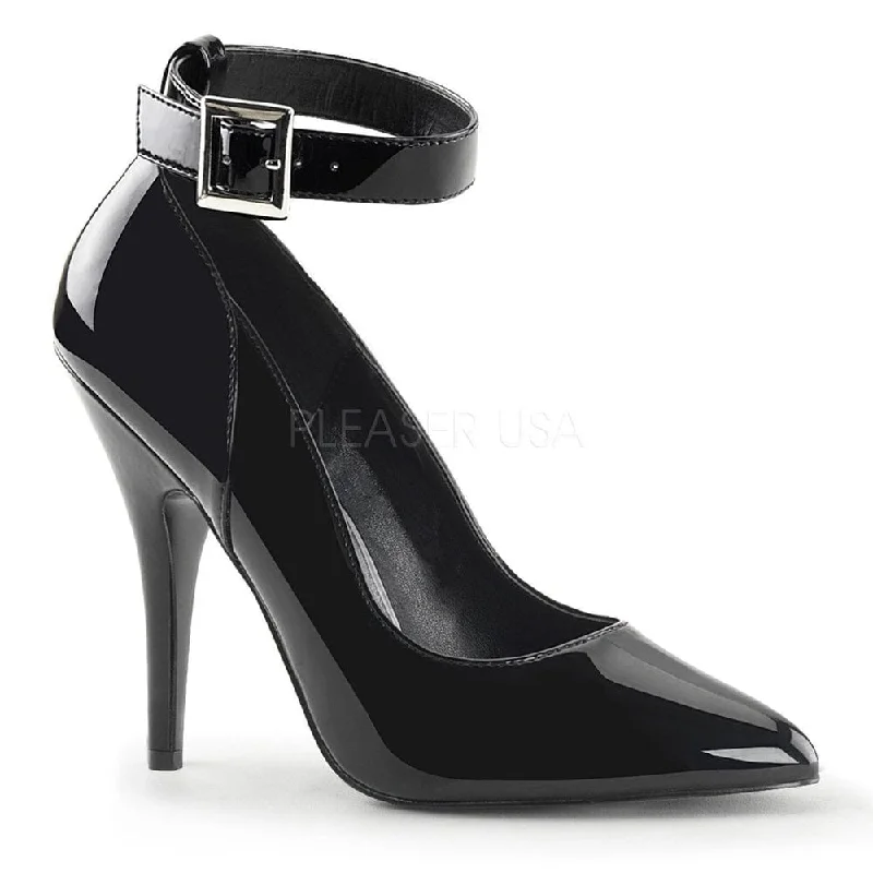 Women's water - resistant stiletto heel pumps for unexpected situationsSS-SEDUCE-431 Pump | Black Patent Women's water - resistant stiletto heel pumps for unexpected situationsSS-SEDUCE-431 Pump | Black Patent