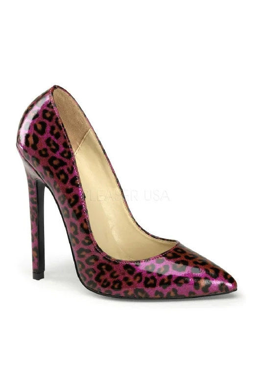 Women's water - resistant stiletto heel pumps for unexpected situationsSEXY-20 Pump | Purple Patent Women's water - resistant stiletto heel pumps for unexpected situationsSEXY-20 Pump | Purple Patent