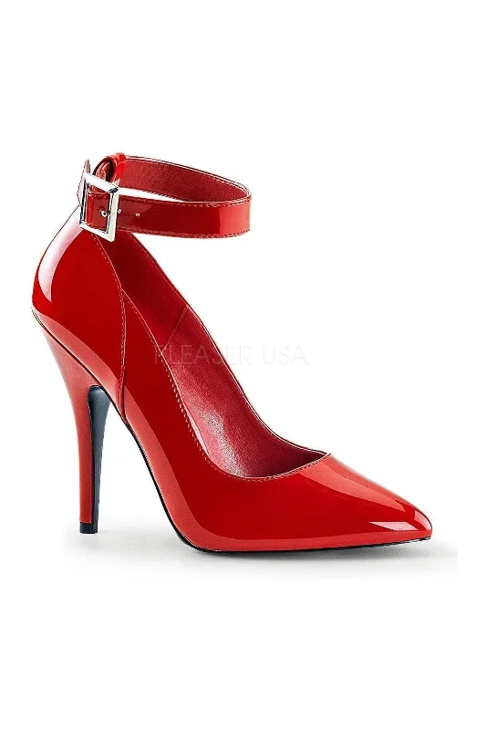 Women's non - slip stiletto heel pumps for safety on slippery floorsSEDUCE-431 Pump | Red Patent Women's non - slip stiletto heel pumps for safety on slippery floorsSEDUCE-431 Pump | Red Patent