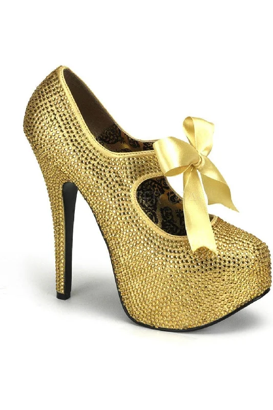 Women's lavender stiletto heel pumps for a delicate styleTEEZE-04R Pump | Gold Rhinestones Women's lavender stiletto heel pumps for a delicate styleTEEZE-04R Pump | Gold Rhinestones