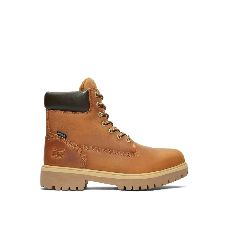 Direct Attach 6 Inch Soft-Toe Waterproof Boot Wheat