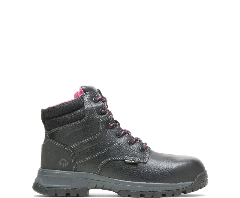 women's boots for delivery driversWolverine Women's Piper 6" Waterproof Composite Toe Work Boot