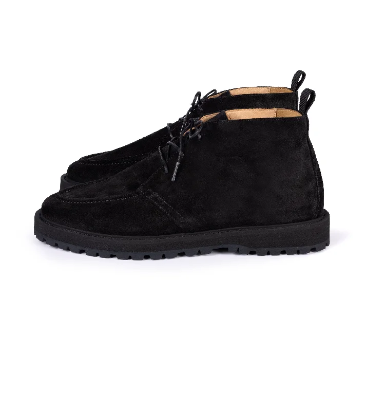 CQP Astra Suede Chukka Boot: Black