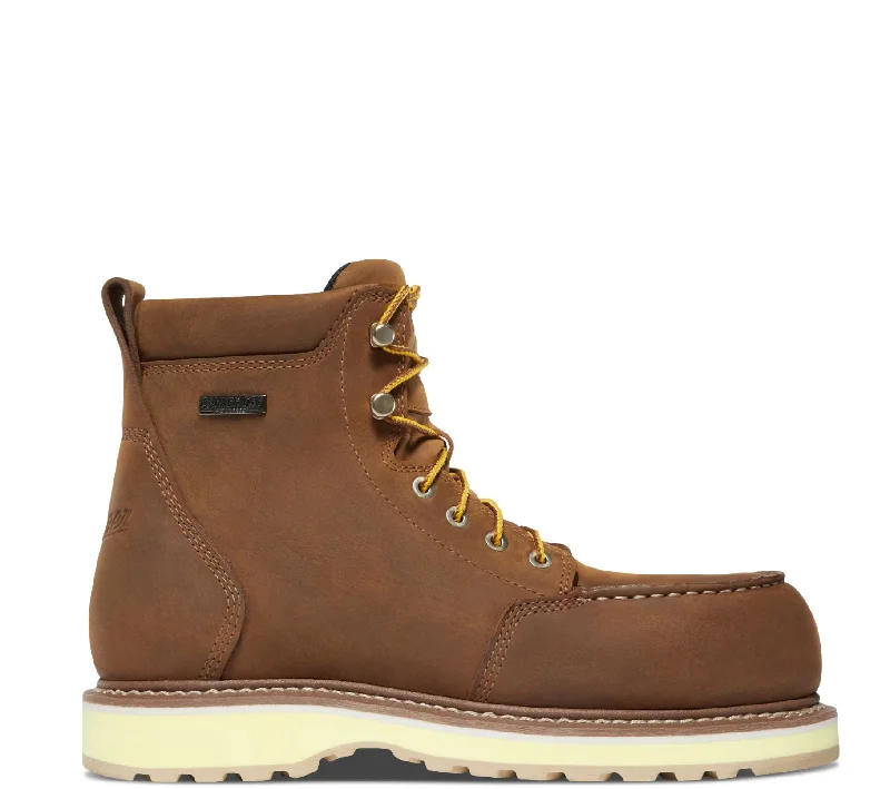 puncture-resistant work boots for womenDanner Women's Cedar River 6" Waterproof EH Aluminum Toe Moc Toe Boot