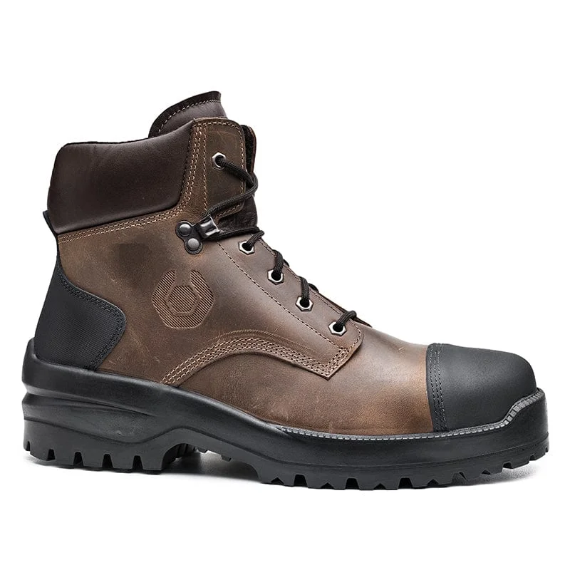 women's work boots with memory foamBase Bison Top S3 Safety Boots B0741