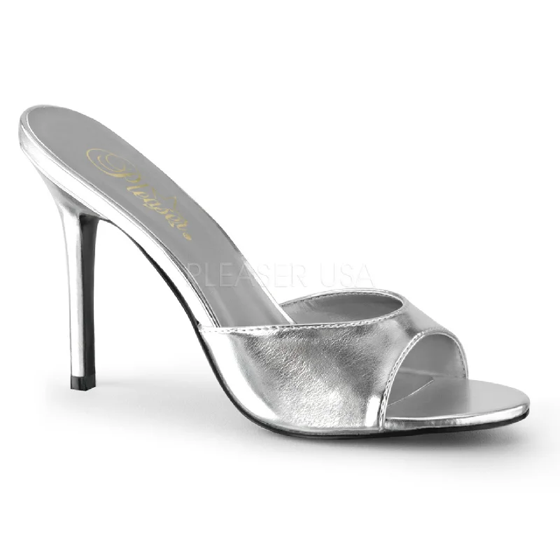 Women's Floral - Embroidered Heeled Sandals with Stiletto Heel in Multicolor for a Vibrant and Eye - Catching Outfit4" Heel Peep Toe Slide - Silver* Women's Floral - Embroidered Heeled Sandals with Stiletto Heel in Multicolor for a Vibrant and Eye - Catching Outfit4" Heel Peep Toe Slide - Silver*