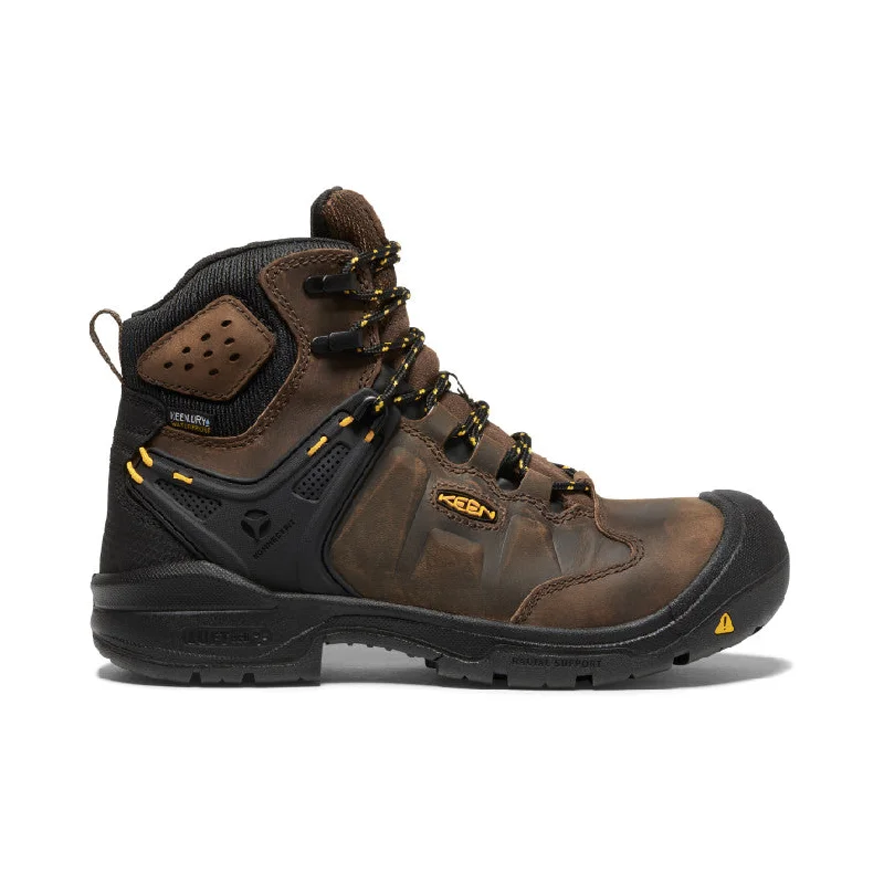 women's waterproof work bootsWomen's Dover 6" Waterproof Boot (Carbon-Fiber Toe)  |  Dark Earth/Black