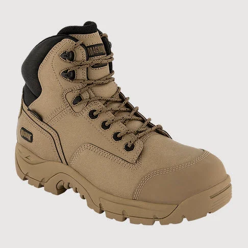 women's safety boots with toe capMagnum Precision Max CT SZ WP i-Sheild - Stone