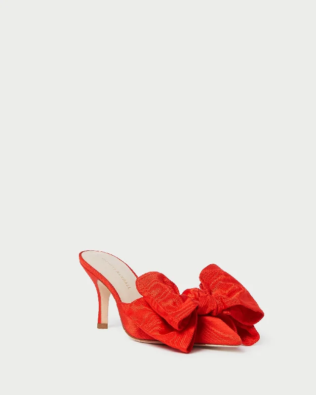Women's Open - Toe Mules in Yellow for a Bright and Cheerful Summer Look men's mules with elasticMargot Red Moiré Bow Mule Women's Open - Toe Mules in Yellow for a Bright and Cheerful Summer Look men's mules with elasticMargot Red Moiré Bow Mule