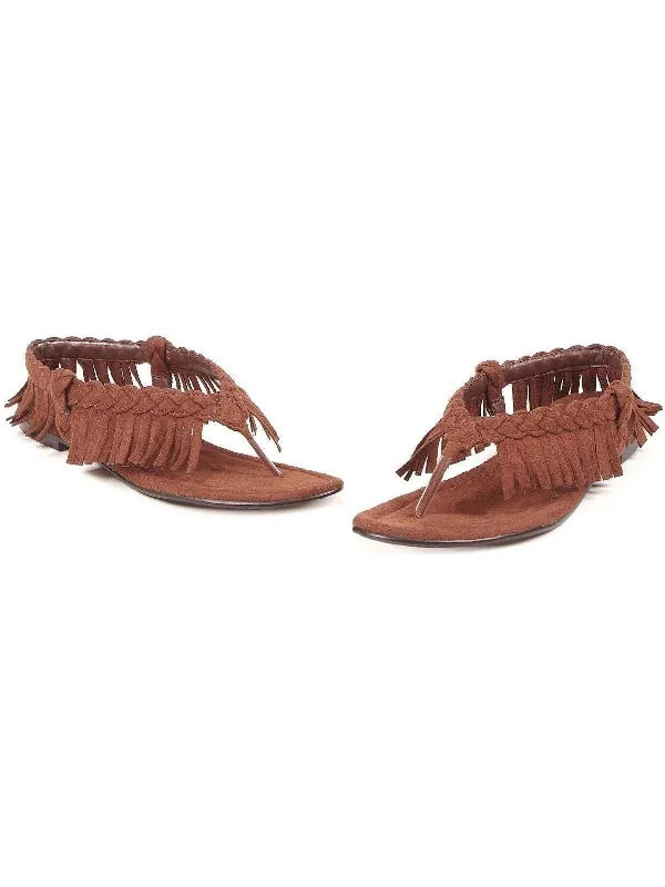 Women's Animal Print Heeled Sandals with High Heel and Open Back in Leopard for a Bold and Fashion - Forward StatementEllie Shoes E-015-Apache 0" Gladiator Women's Flat Sandal.
