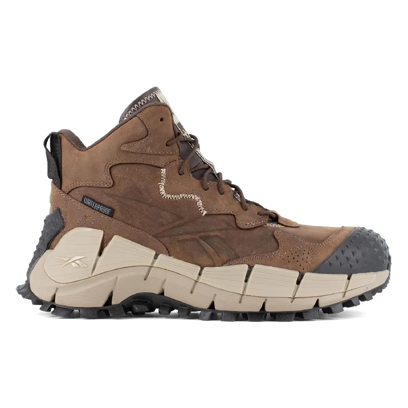 Zig Kinetica Edge II Composite-Toe Work Boot Brown