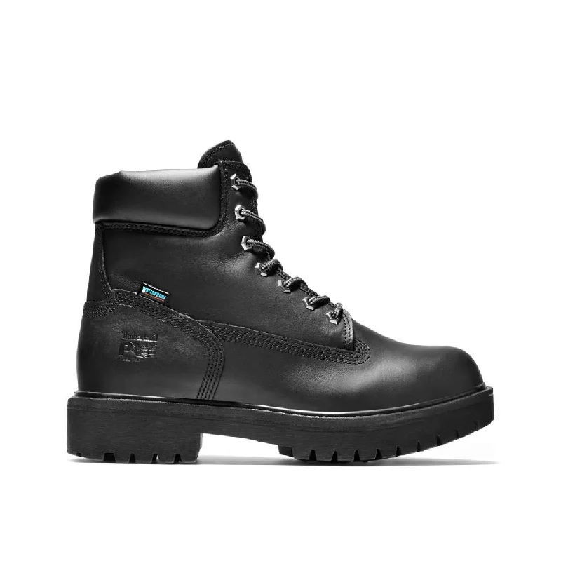 Direct Attach 6 Inch Steel-Toe Waterproof Ins 200G Work Boot Black