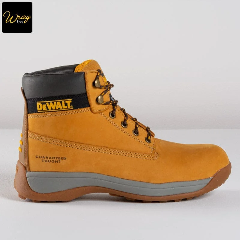 women's boots for landscapingDeWALT Apprentice Nubuck Safety Hiker Boot