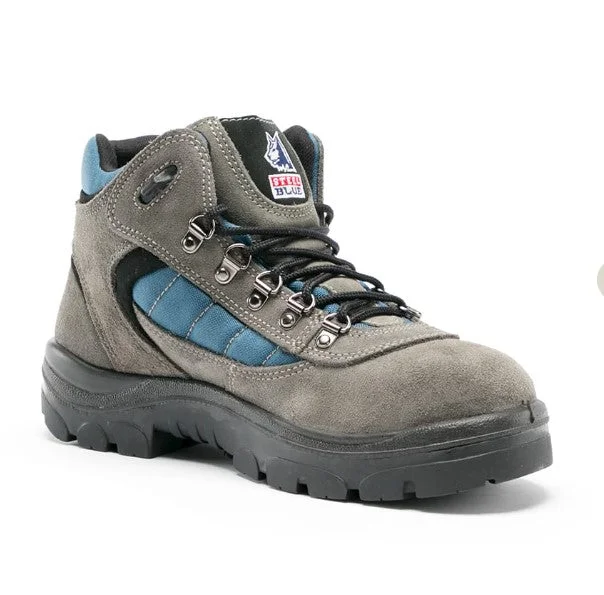 women's steel toe work bootsSTEEL BLUE 312207 Wagga Lace up Hiker Safety Shoe