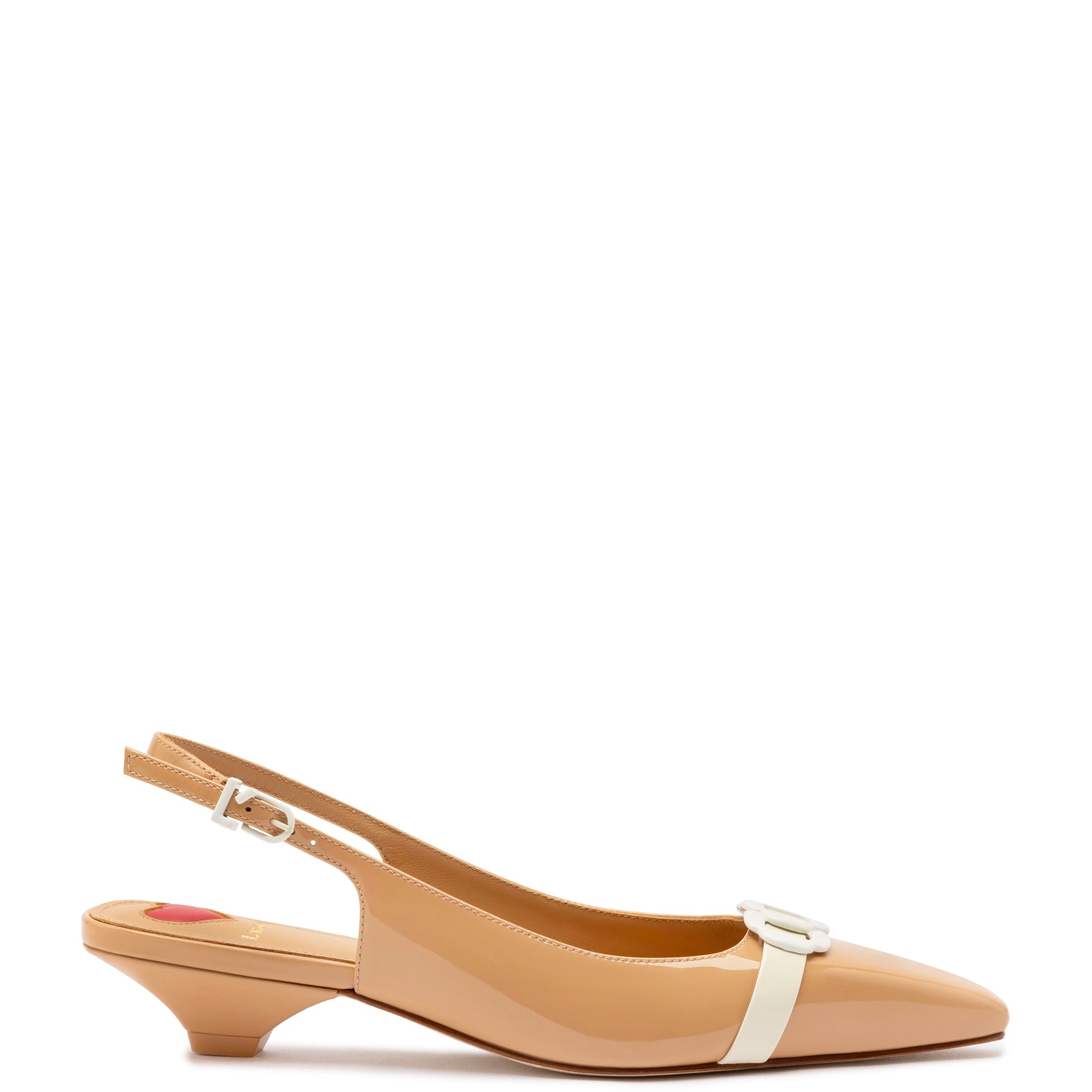 Women's strappy open - toe stiletto heel pumps with rhinestonesFranca Pump In Tan Patent Leather Women's strappy open - toe stiletto heel pumps with rhinestonesFranca Pump In Tan Patent Leather