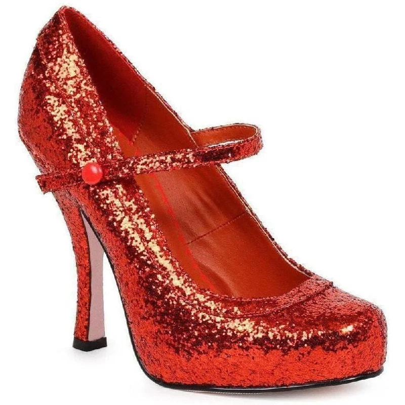 Women's tassel - adorned stiletto heel pumps for a bohemian touchSS-423-CANDY Costume Pump | Red Glitter Women's tassel - adorned stiletto heel pumps for a bohemian touchSS-423-CANDY Costume Pump | Red Glitter