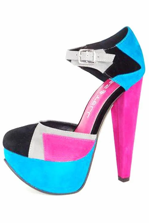 Women's peach stiletto heel pumps for a soft and feminine appealPumps Kiss & Tell