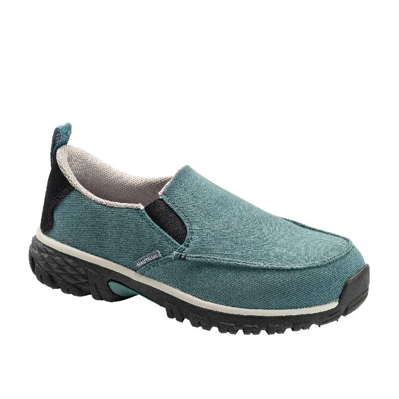 women's safety boots for gardeningNautilus 1683 Women's Breeze Laguna Blue Alloy Toe Work Shoes