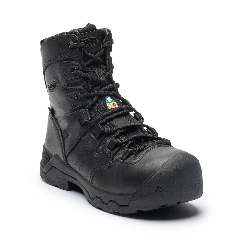women's safety shoes with lace-upOshawa Duty Women's 8" composite toe leather work boots 1024203
