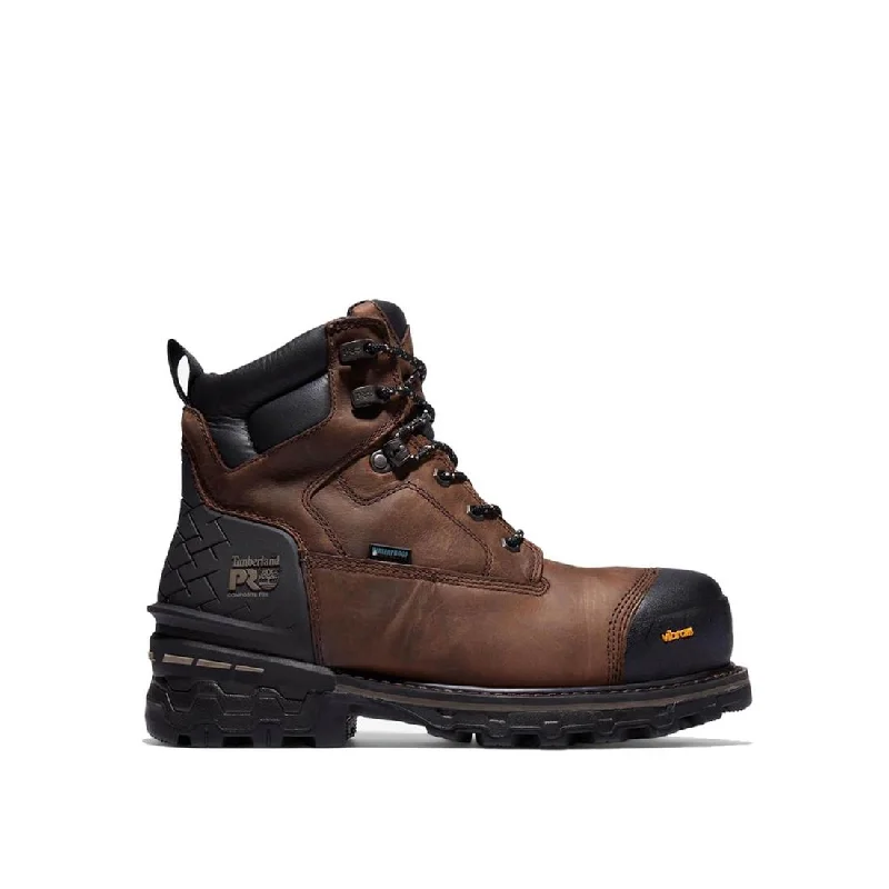 Boondock HD 6 Inch Composite-Toe Waterproof Work Boot Brown