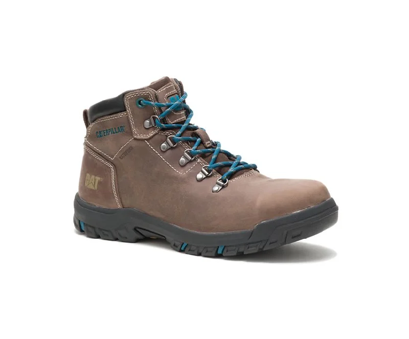 women's work boots with side zipperCat #P91011 Mae Women's Steel Toe Work Boots