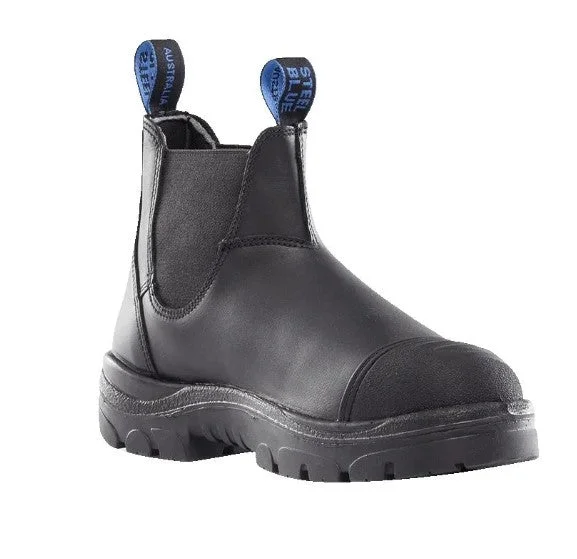women's slip-on safety bootsSTEEL BLUE 312601 Hobart Elastic Scuff Cap Boot - 3 Colours