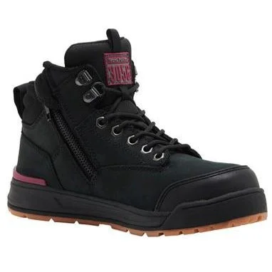 women's safety boots for miningHARD YAKKA Womens 3056 Zip Safety Boot - Black (Y60245) women's safety boots for miningHARD YAKKA Womens 3056 Zip Safety Boot - Black (Y60245)
