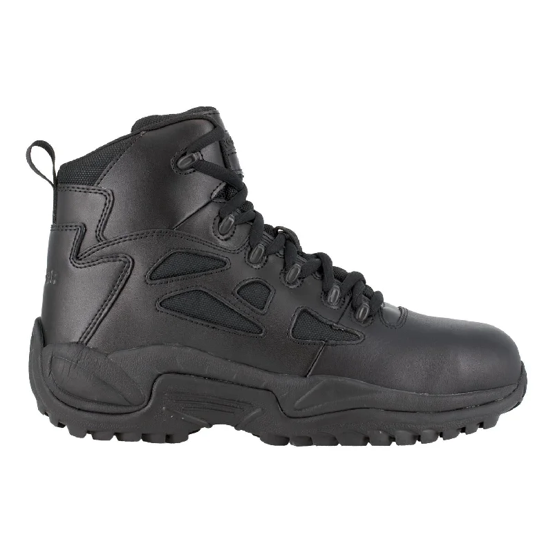 Women's Rapid Response Rb 6 Inch Composite-Toe Tactical Work Boot Black