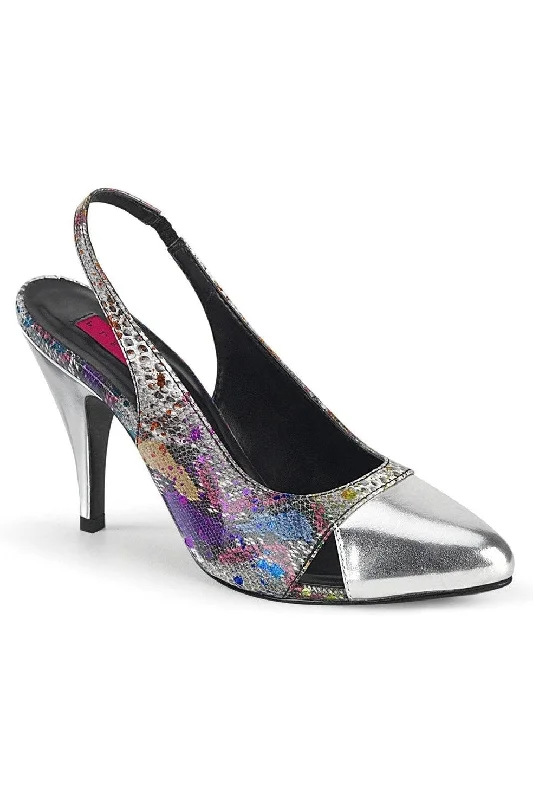 Women's patent leather stiletto heel pumps with a high - shine finishDREAM-405 Pump | Black Faux Leather Women's patent leather stiletto heel pumps with a high - shine finishDREAM-405 Pump | Black Faux Leather
