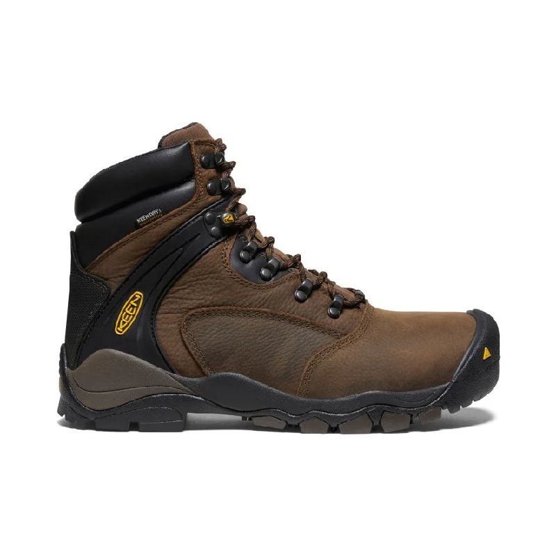 Men's Louisville 6" Waterproof Boot (Steel Toe)  |  Cascade Brown