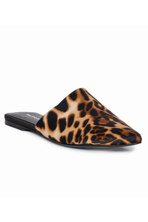 Plus Size Women's Gladiator - Style Heeled Sandals with Multiple Straps in Tan for a Boho - Inspired EnsembleAdore Luxe Leopard Satin Slide Plus Size Women's Gladiator - Style Heeled Sandals with Multiple Straps in Tan for a Boho - Inspired EnsembleAdore Luxe Leopard Satin Slide