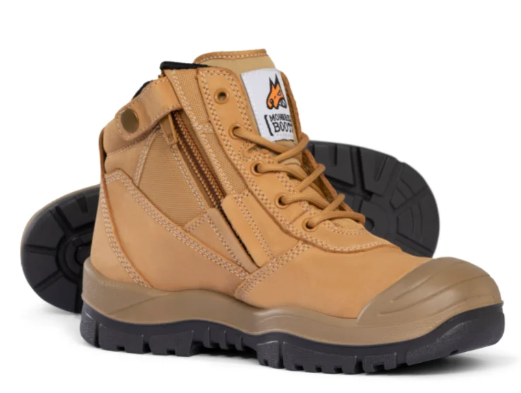 lightweight safety boots for womenMongrel 461050 Zipsider Boot - Wheat