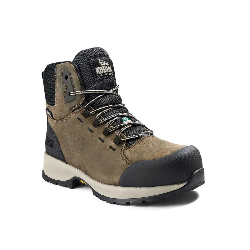 women's work boots with cushioned solesKodiak Quest Bound Mid Women's 6" Waterproof Composite Toe Work Boot 837AFS - Brown women's work boots with cushioned solesKodiak Quest Bound Mid Women's 6" Waterproof Composite Toe Work Boot 837AFS - Brown