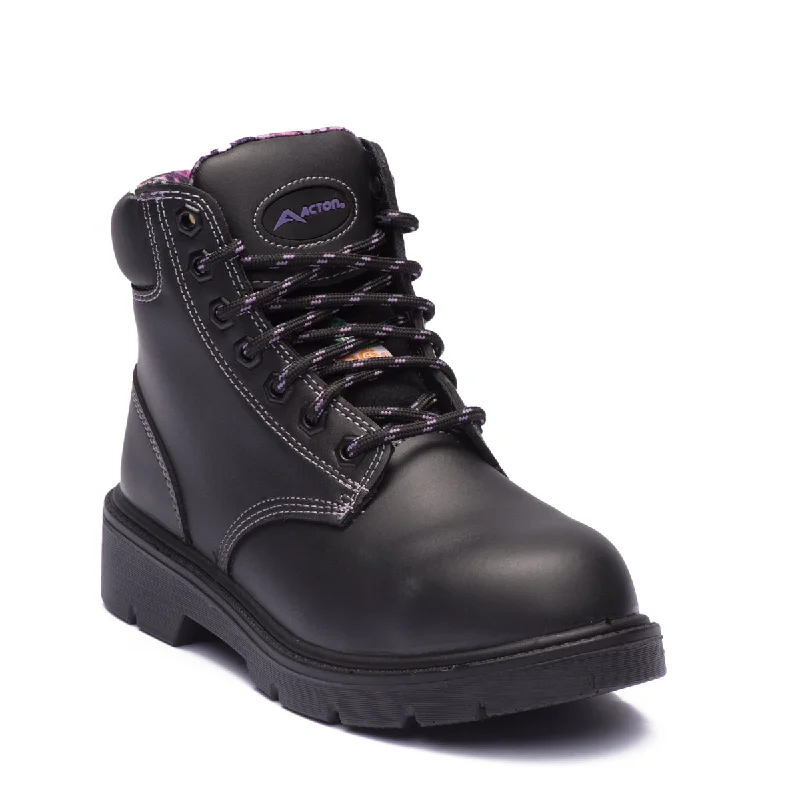 women's fire-resistant work bootsProlady Women's 6" Steel Toe work boots - A9233-11