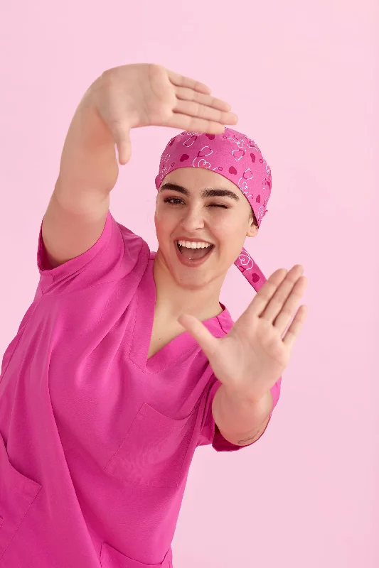 women's boots for warehouse workBiz Care Printed Unisex Scrub Cap - Pink for National Breast Cancer Foundation women's boots for warehouse workBiz Care Printed Unisex Scrub Cap - Pink for National Breast Cancer Foundation