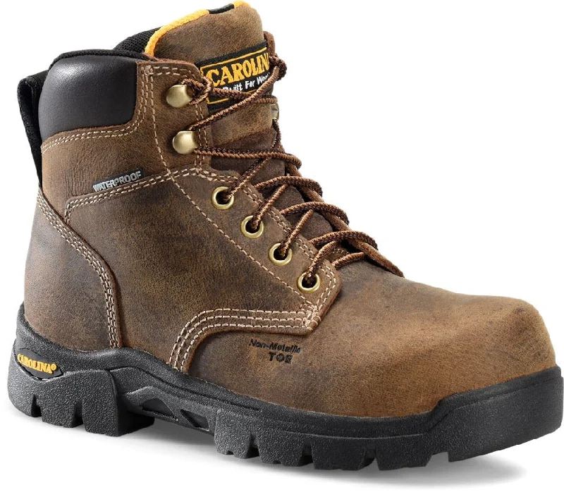 women's work boots with good ankle supportCarolina CA1626 Women's Composite Toe Work Boots