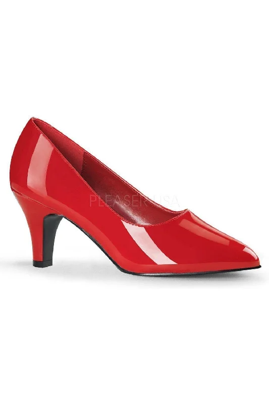 Women's arch - support stiletto heel pumps for better comfortDIVINE-420 Pump | Red Patent Women's arch - support stiletto heel pumps for better comfortDIVINE-420 Pump | Red Patent